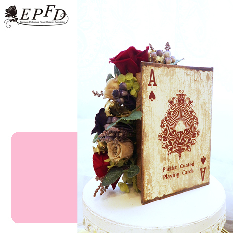 プリザーブドフラワー　ブックアレンジメント