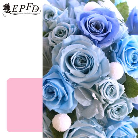 プリザーブドフラワー　ティアドロップブーケ